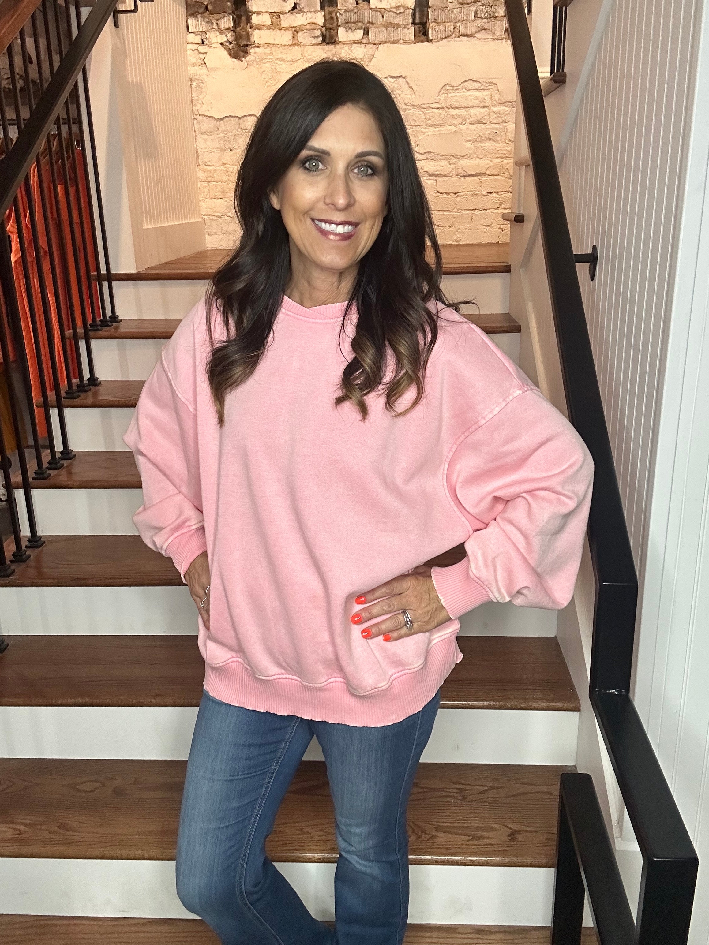 Oversized Fleece Pullover