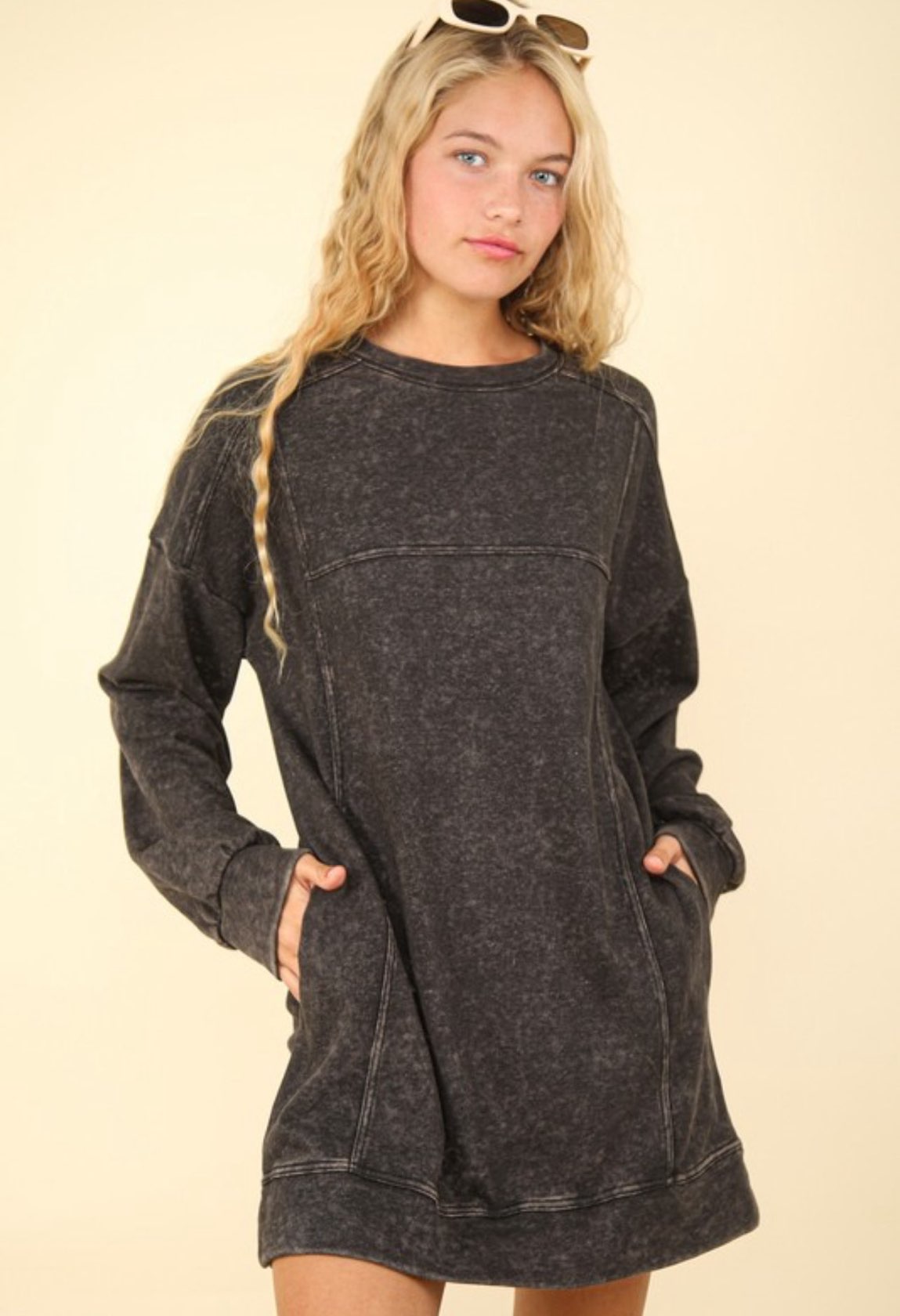 Oversized Sweatshirt Dress