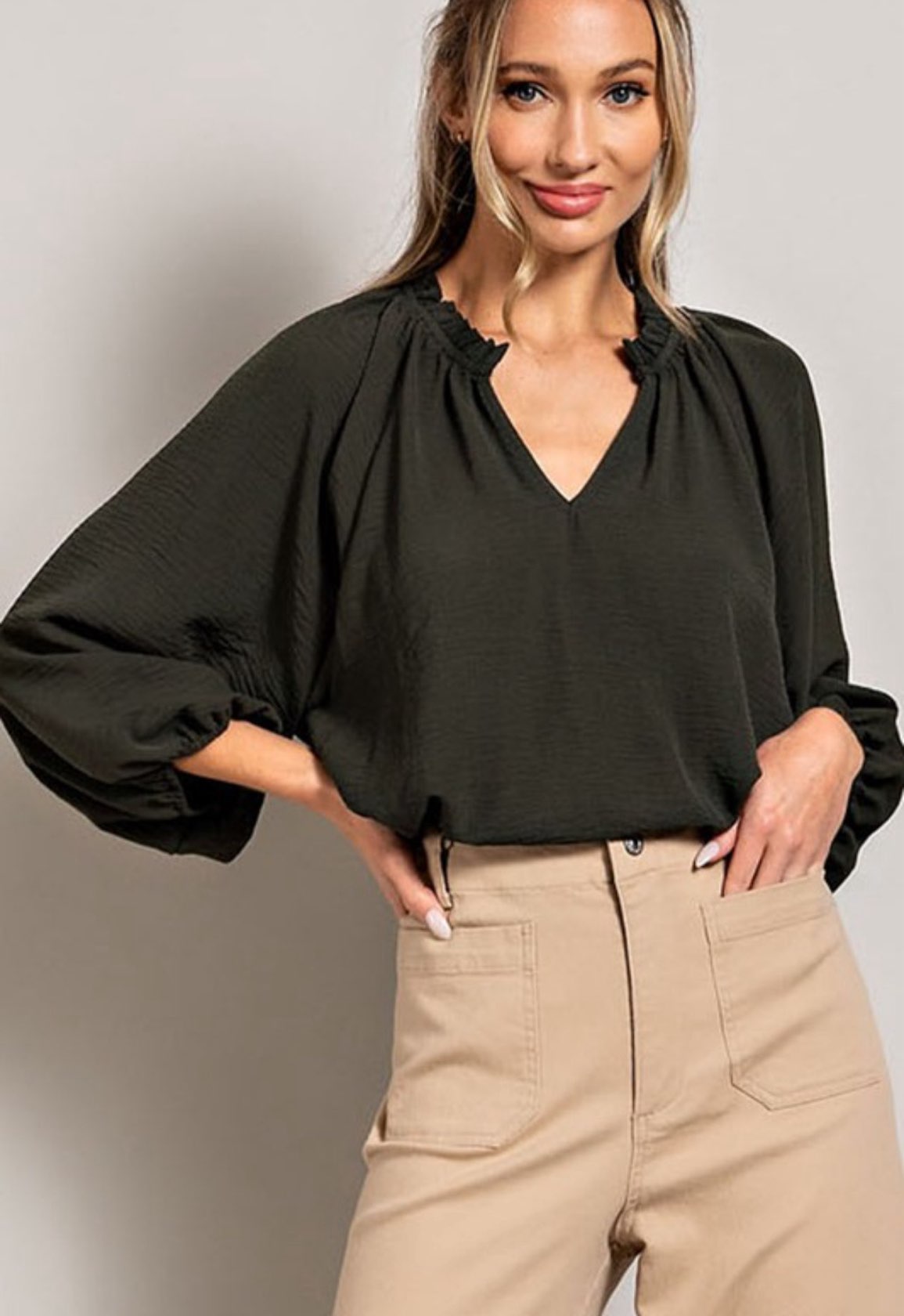 Puff Sleeve Blouse