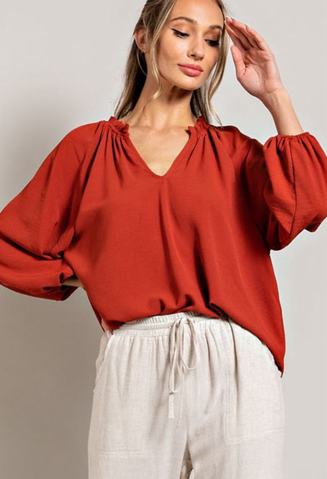 Puff Sleeve Blouse