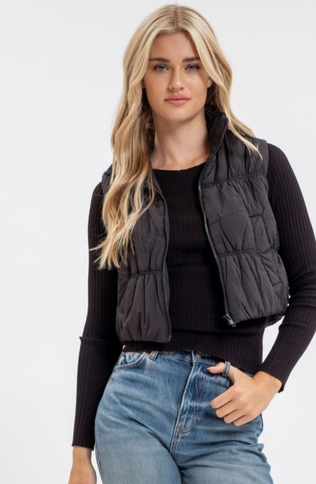 Cropped Vest