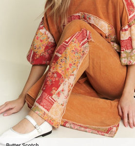 Boho Bandana Flare Pants