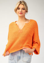 3/4 Sleeve Sweater