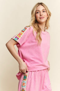Crochet Trim Top