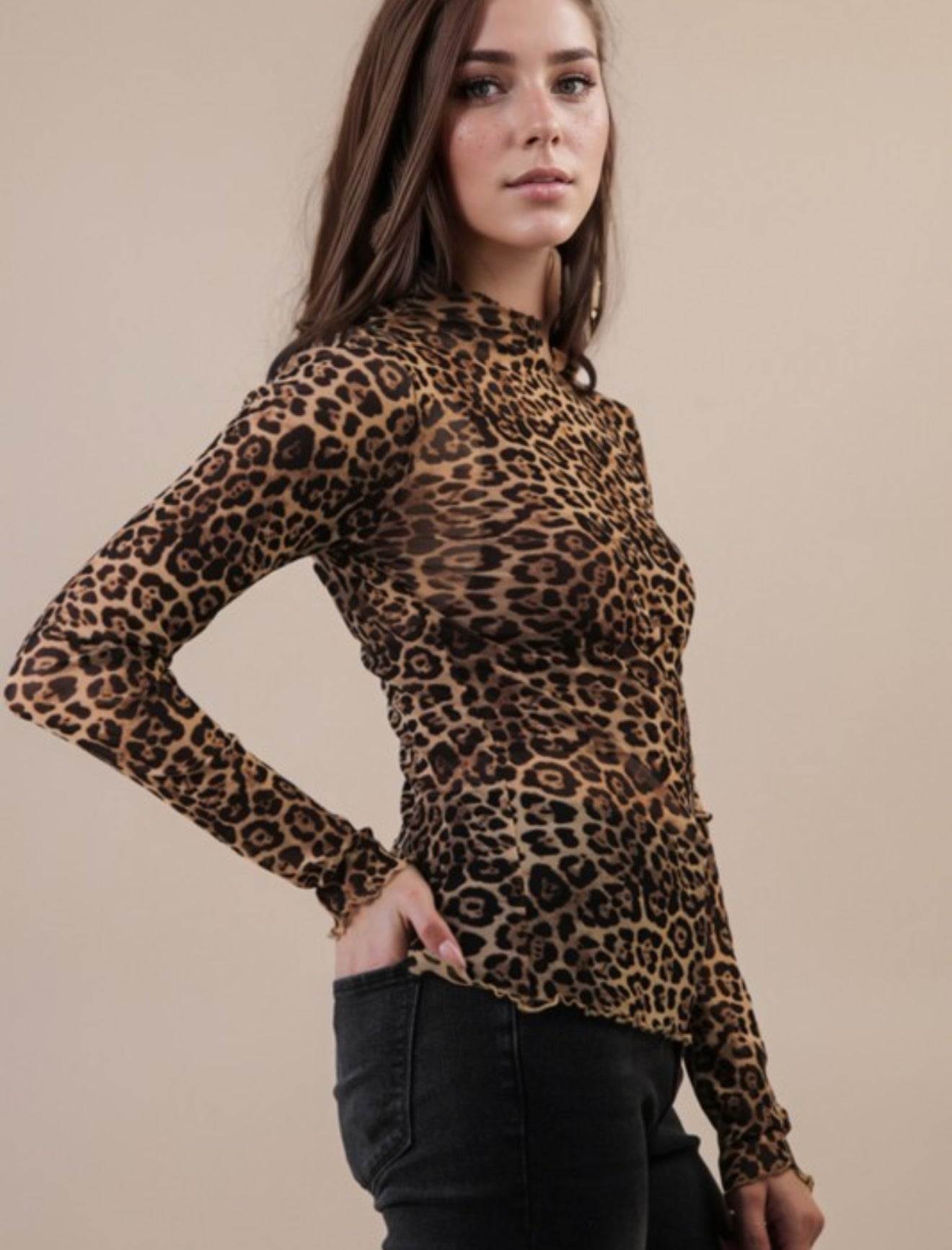 Mesh Lace Top