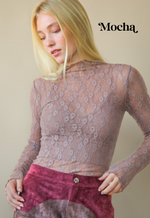 Mesh Lace Top