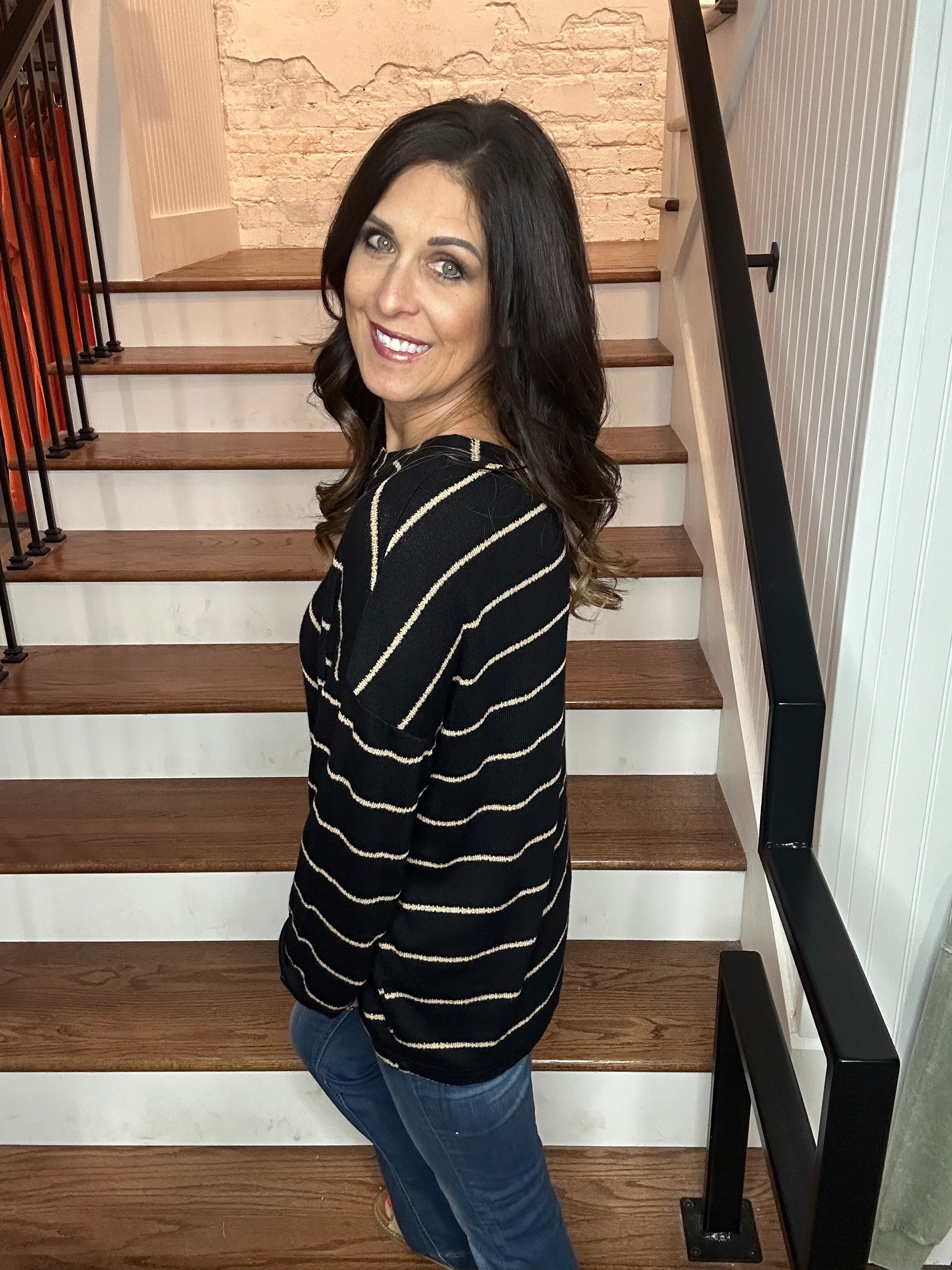 Drop Shoulder Sweater