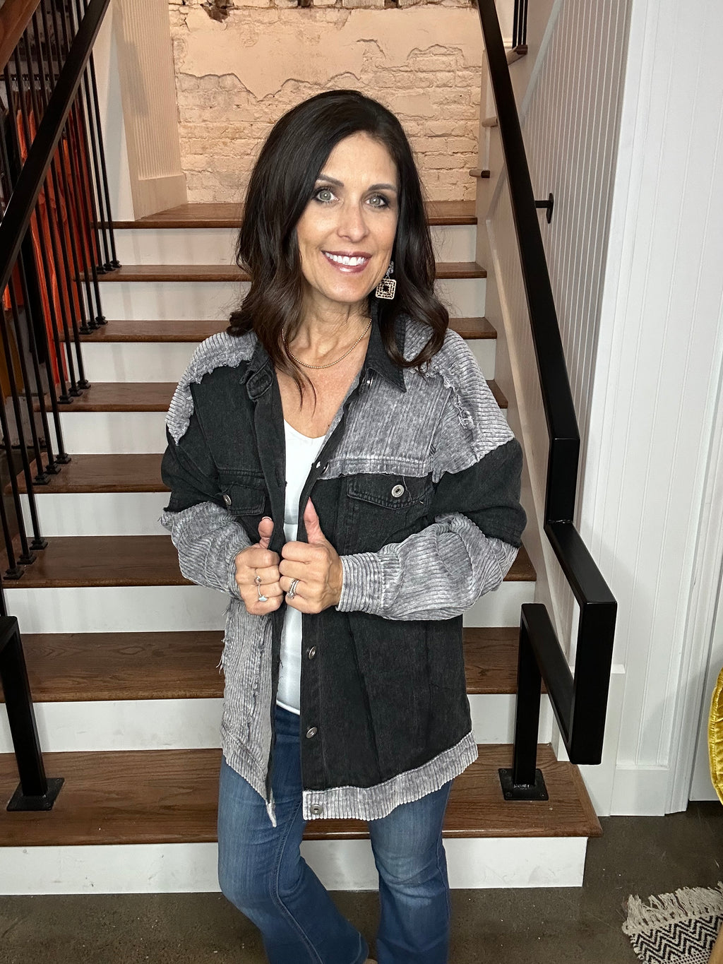 Color Block Jacket