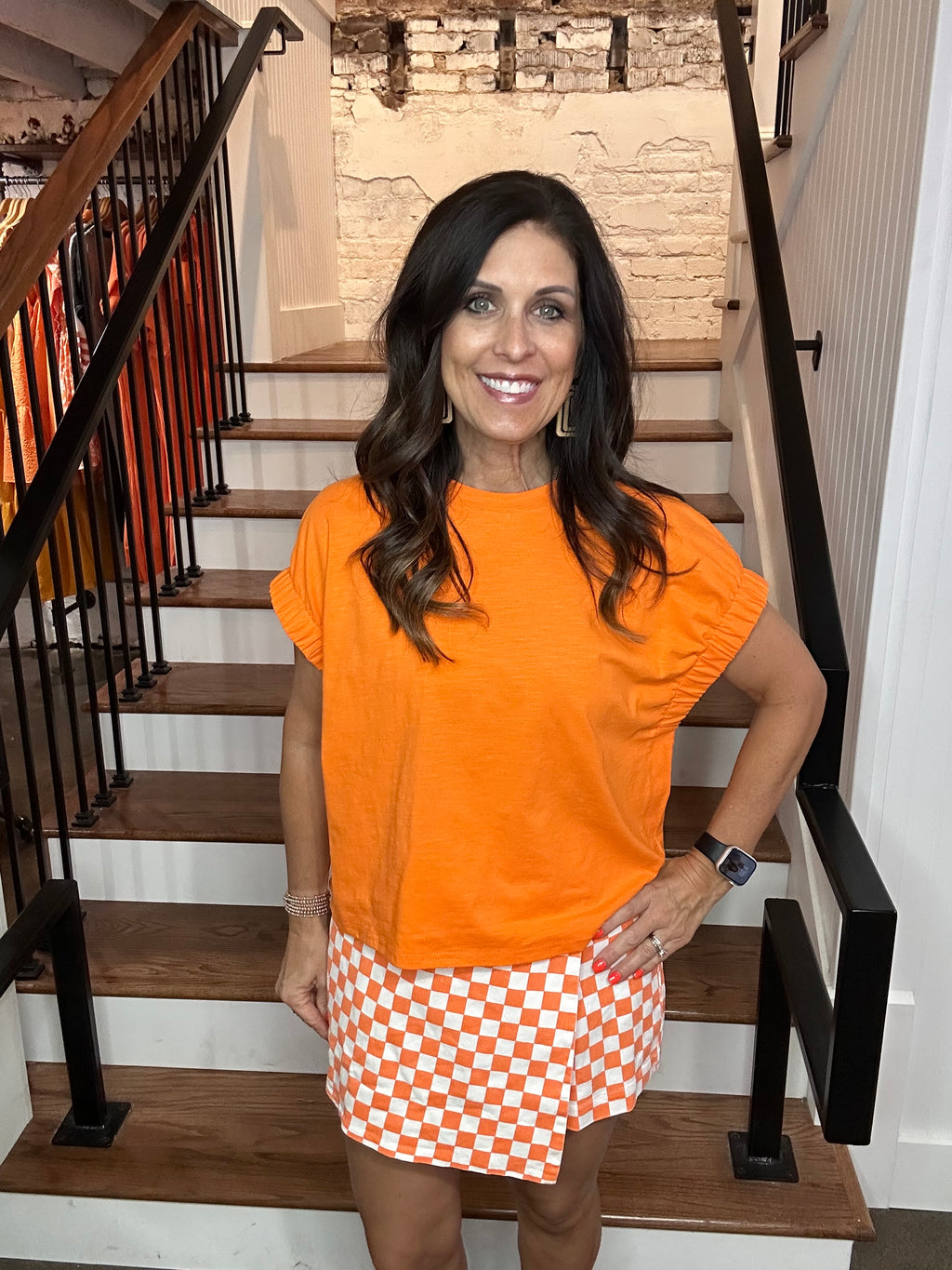 Checkered Skort