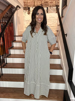 Striped Flow Dress