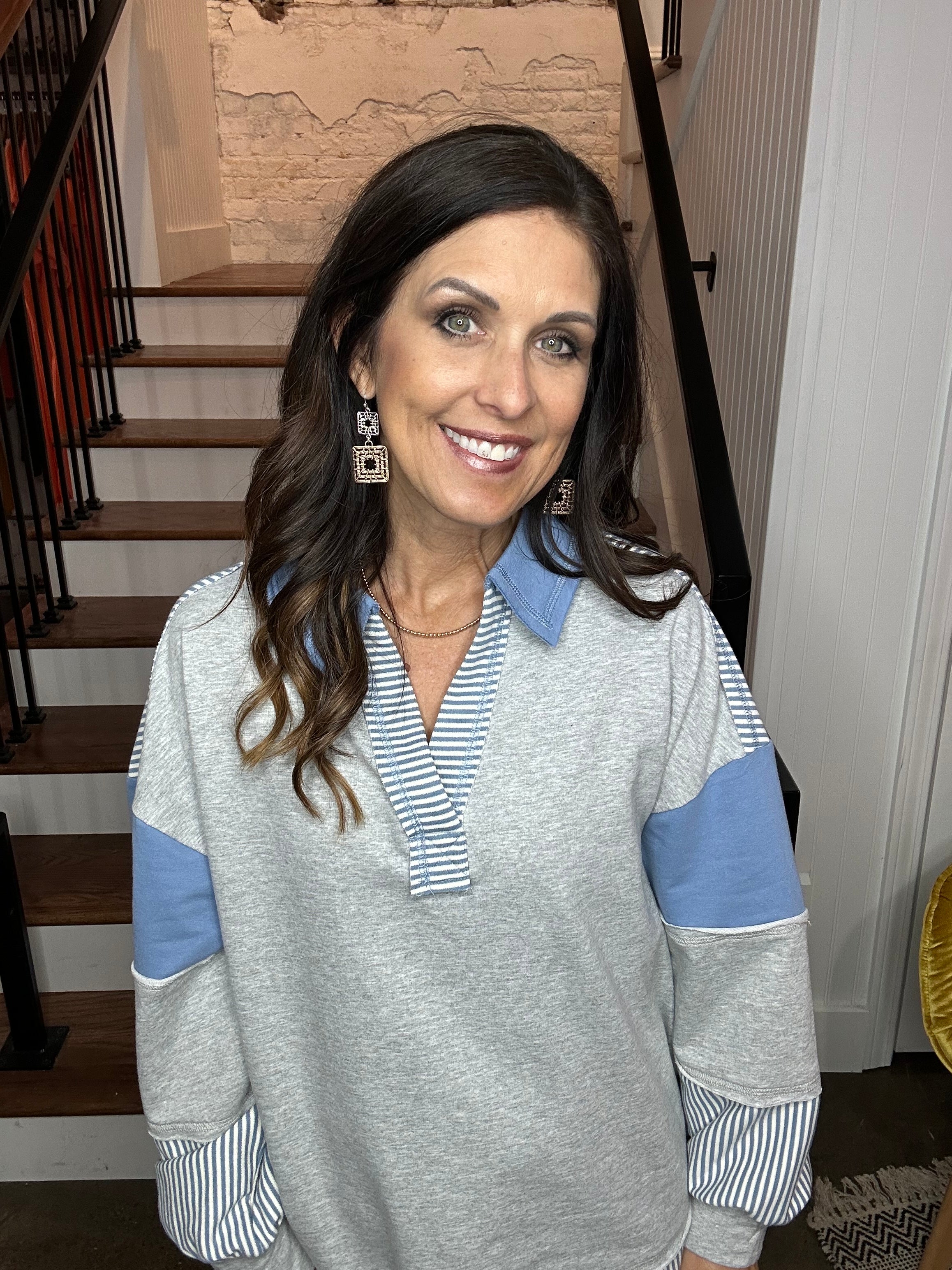 Solid & Striped Top
