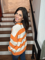 Gameday Striped Sweater
