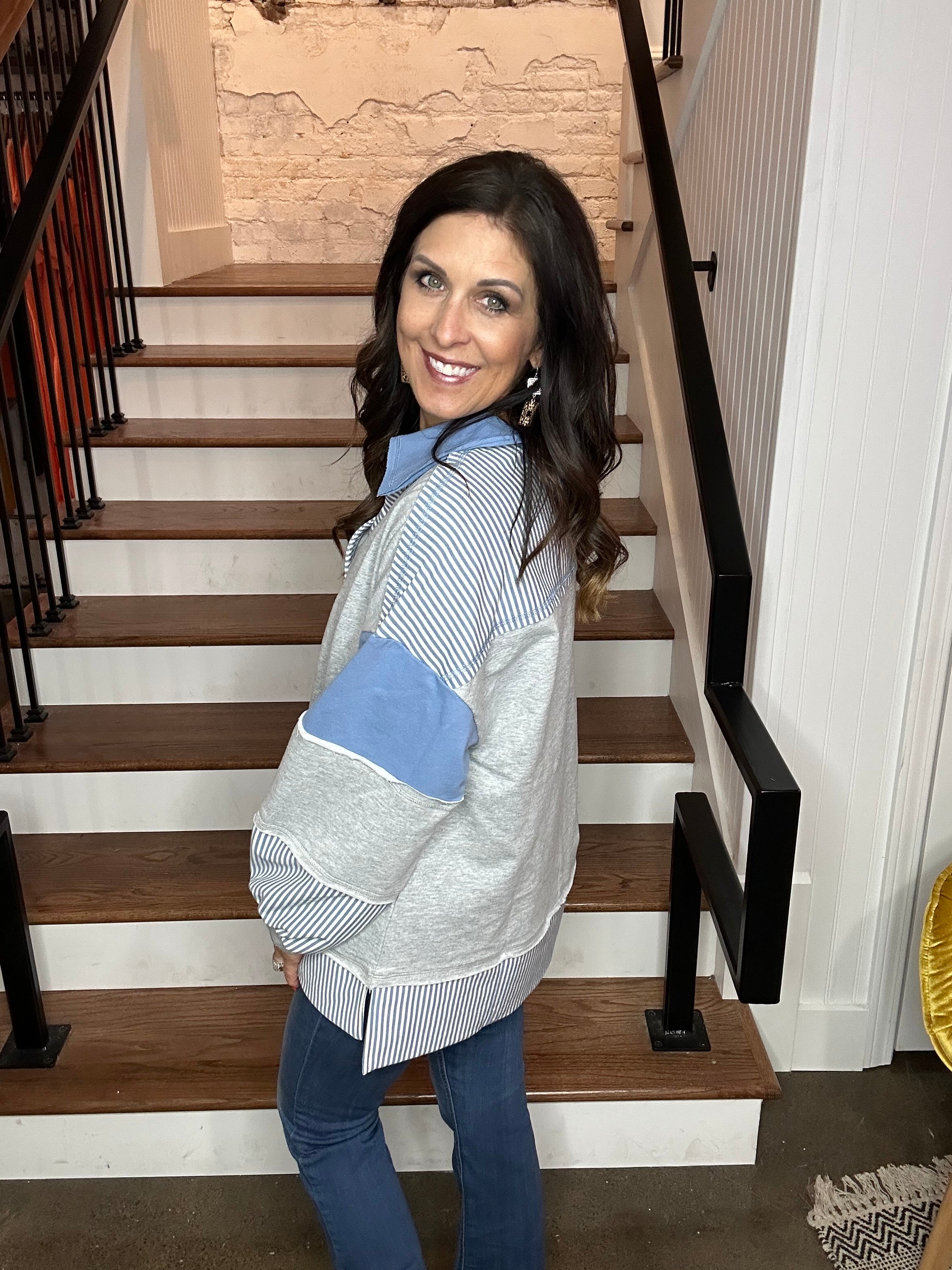 Solid & Striped Top