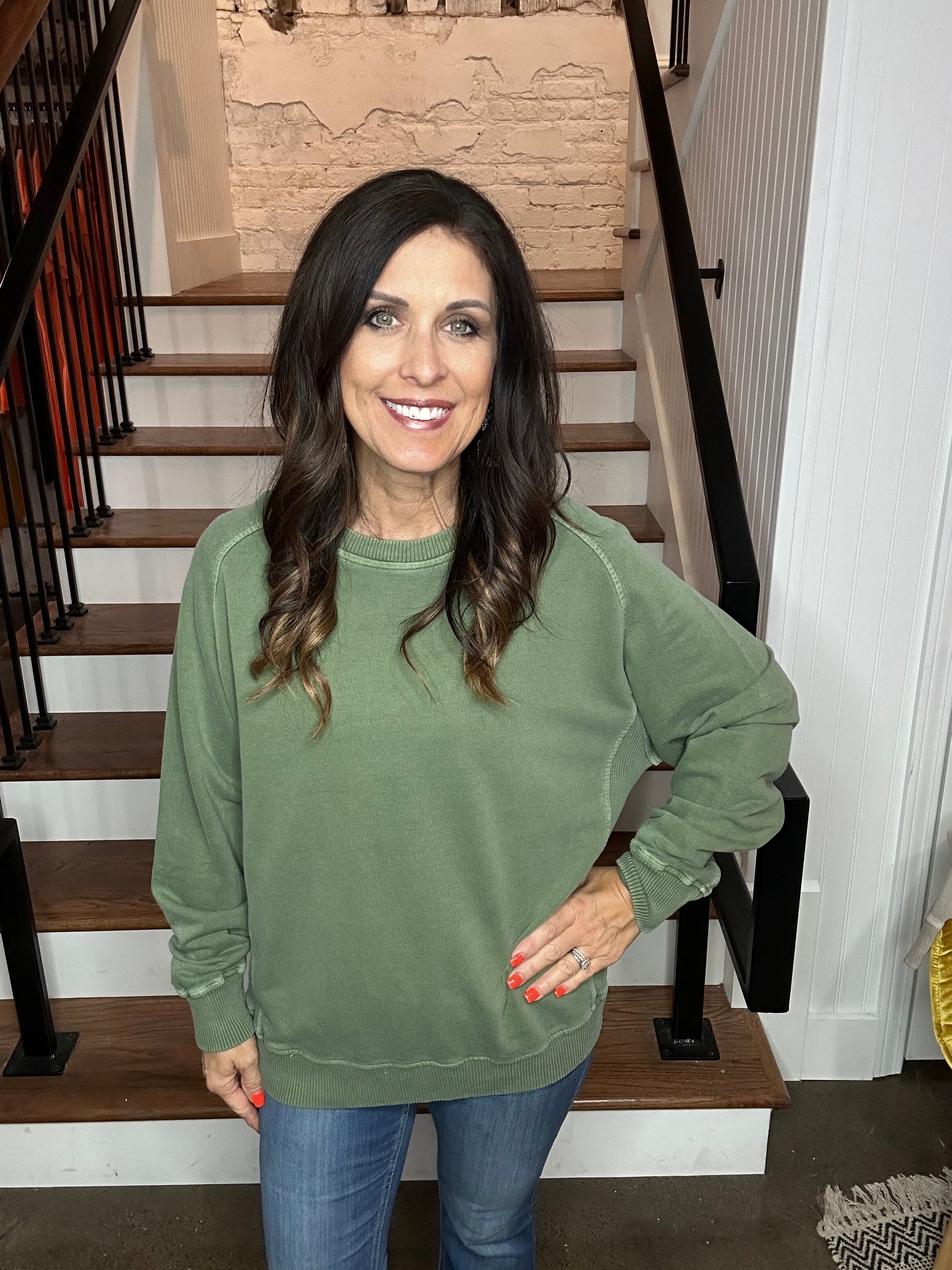 French Terry Pullover