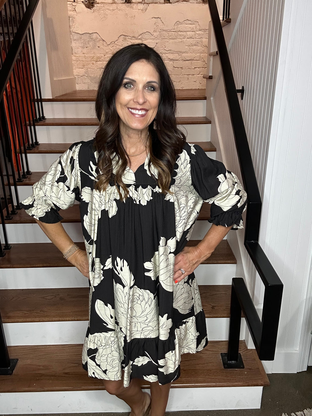 Floral Tiered Babydoll