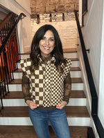 Checkered Vest