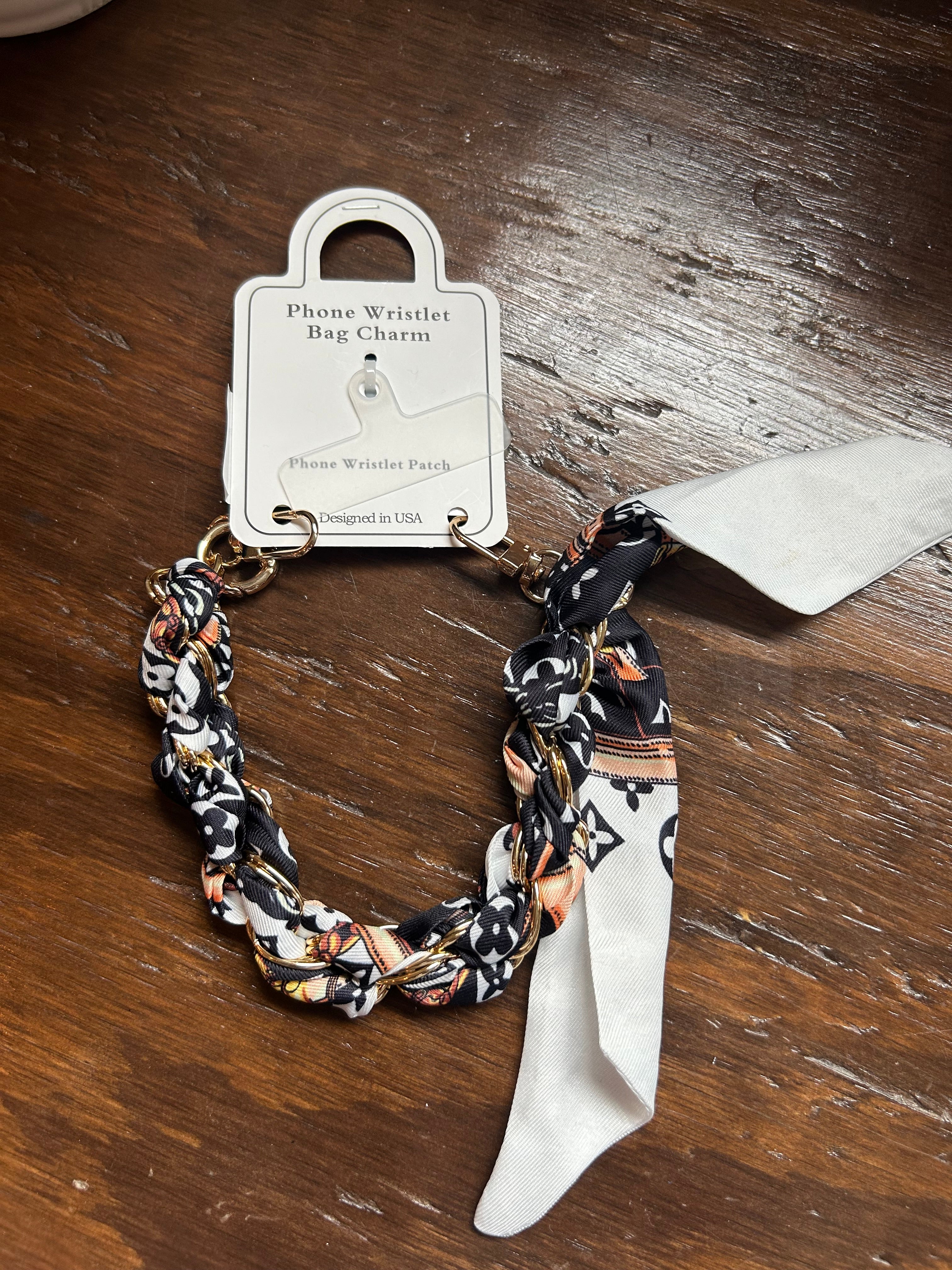 Phone Wristlet Bag Charm