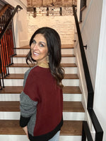 Colorblock Sweater