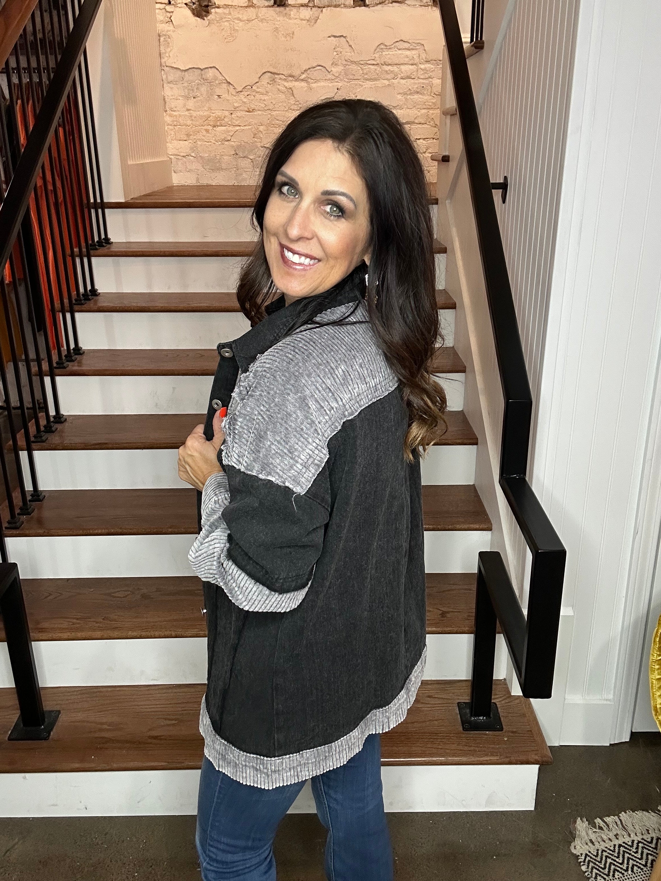 Color Block Jacket