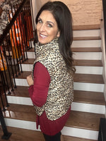 Leopard Vest