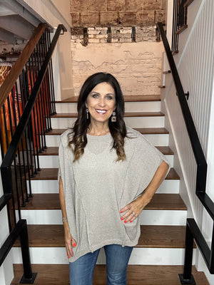 Drop Shoulder Pullover