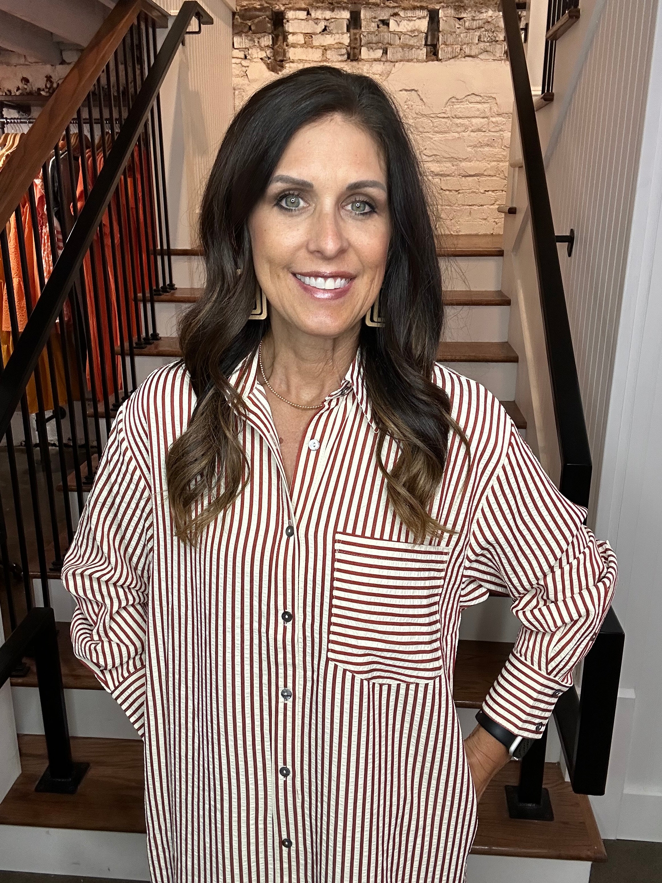 Midi Shirt Dress