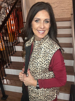 Leopard Vest
