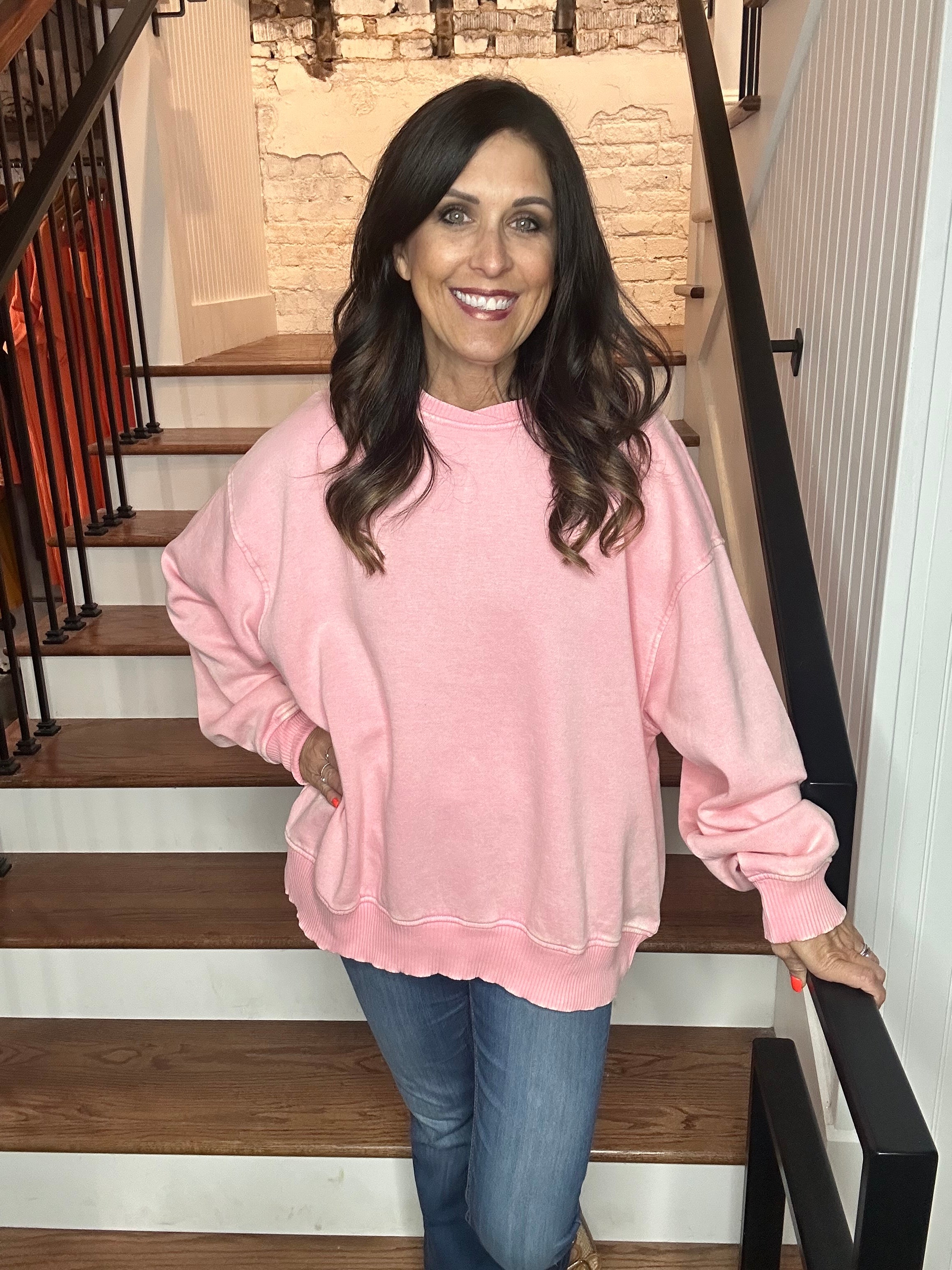 Oversized Fleece Pullover