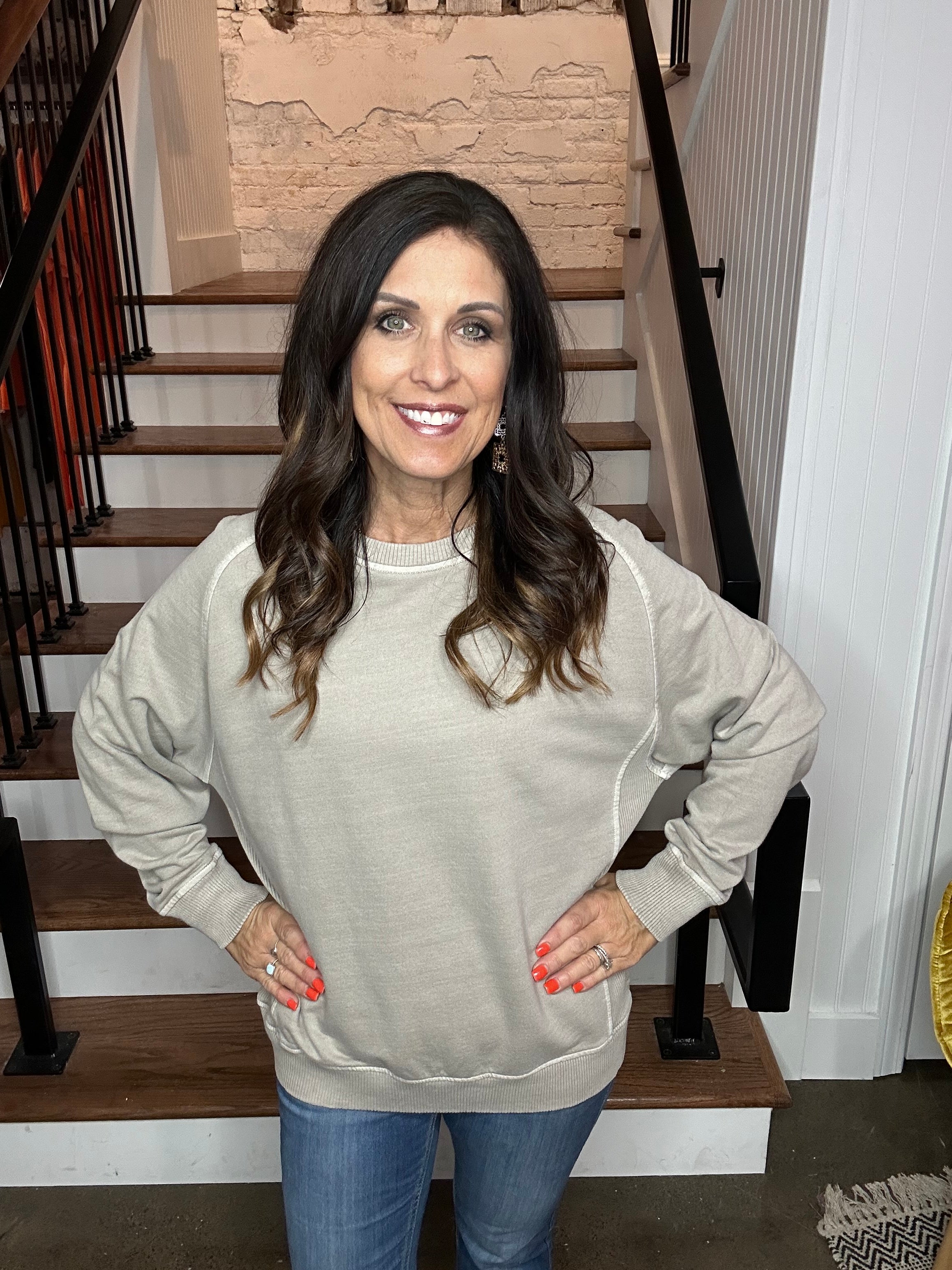 French Terry Pullover