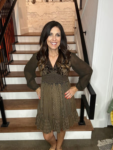 Smocked Patchwork Babydoll