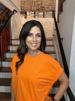 Elastic Sleeve Top