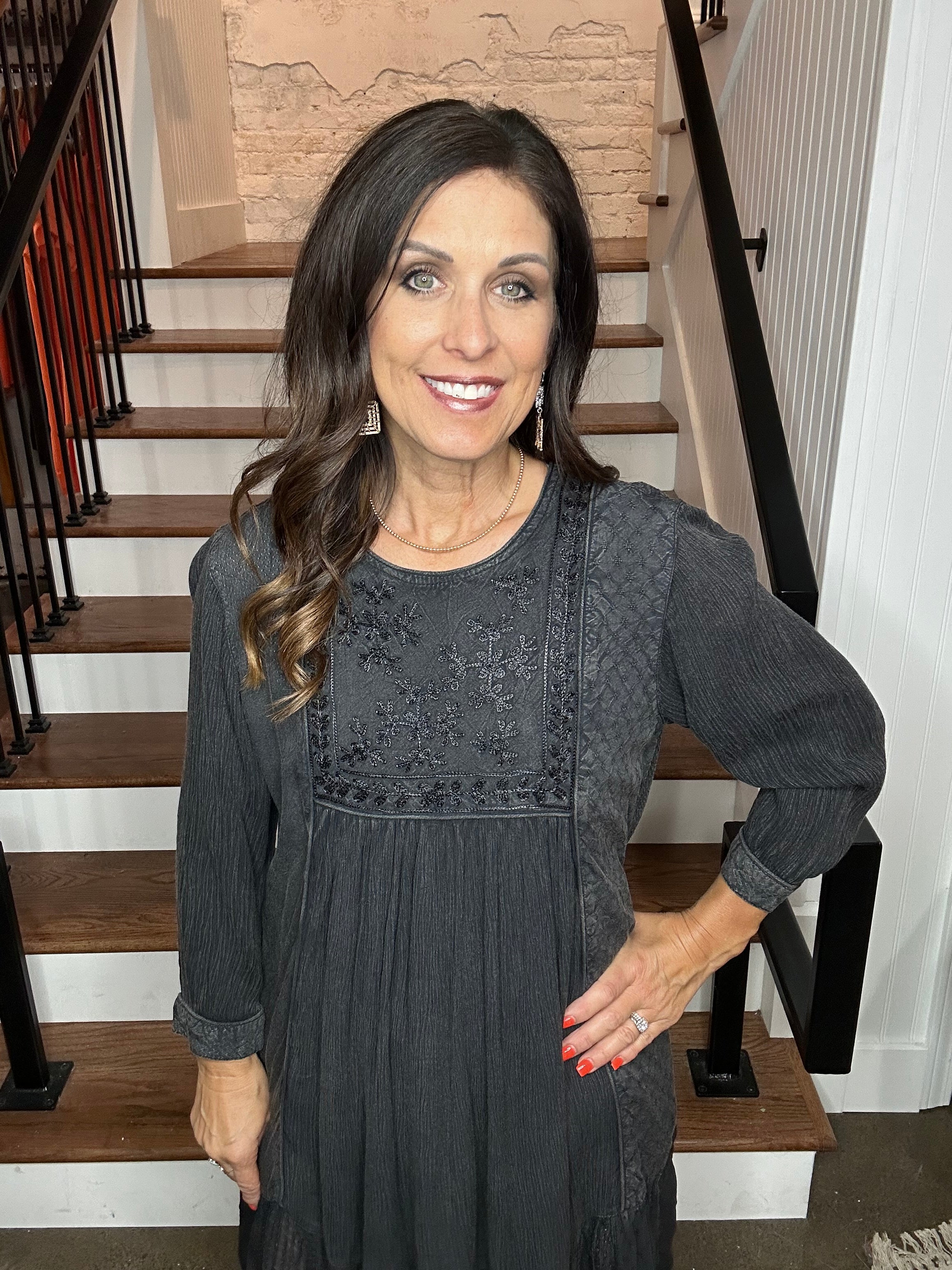Boho Babydoll Dress