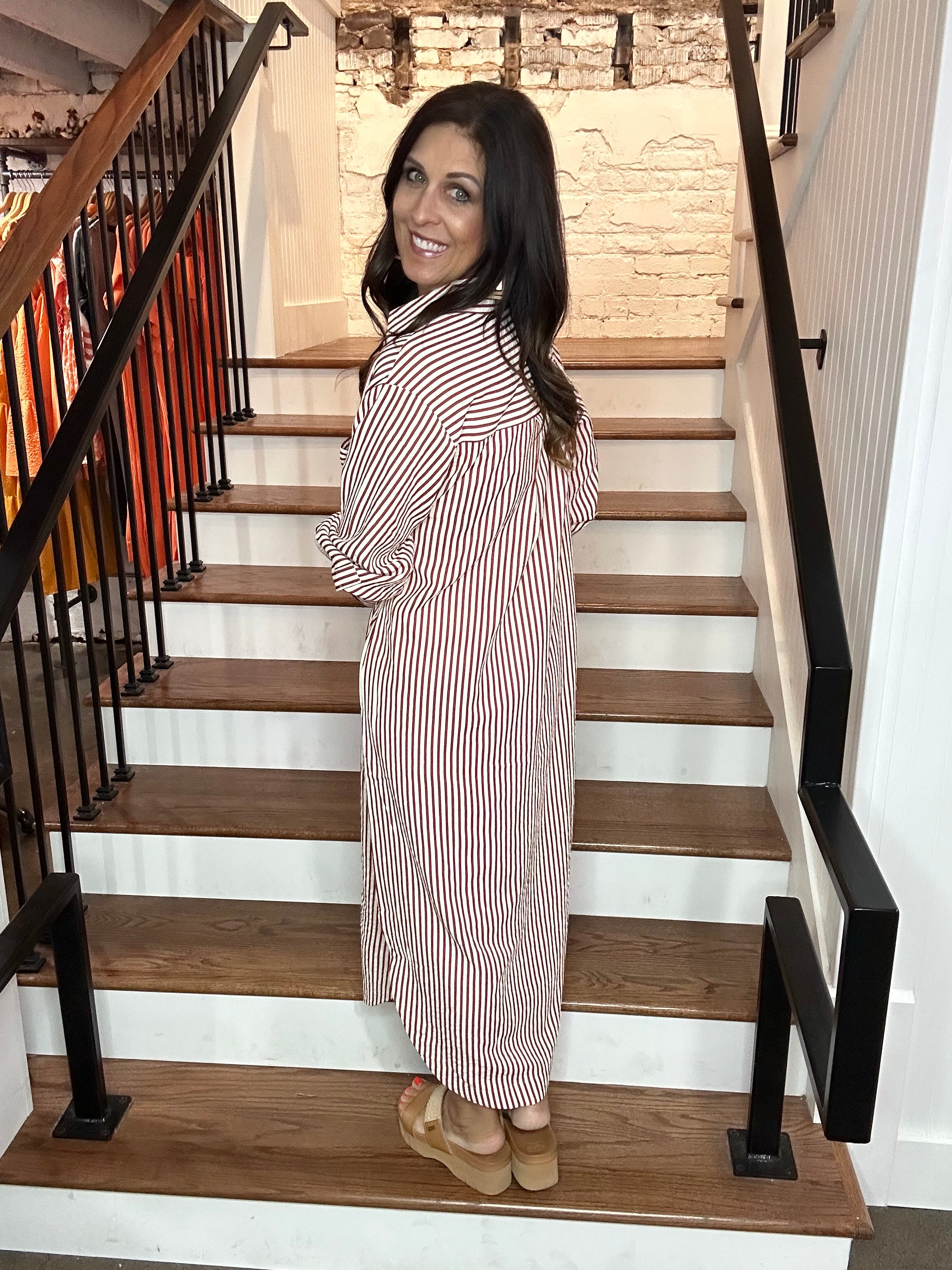 Midi Shirt Dress