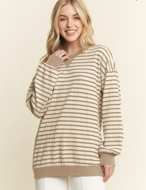 Long Sleeve Stripe Top