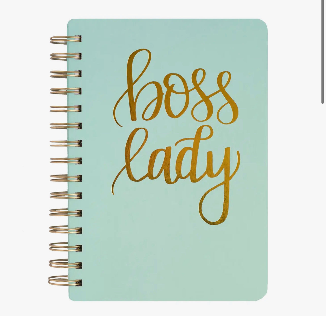 Boss Lady Spiral Notebook – Rustic Impulse Boutique