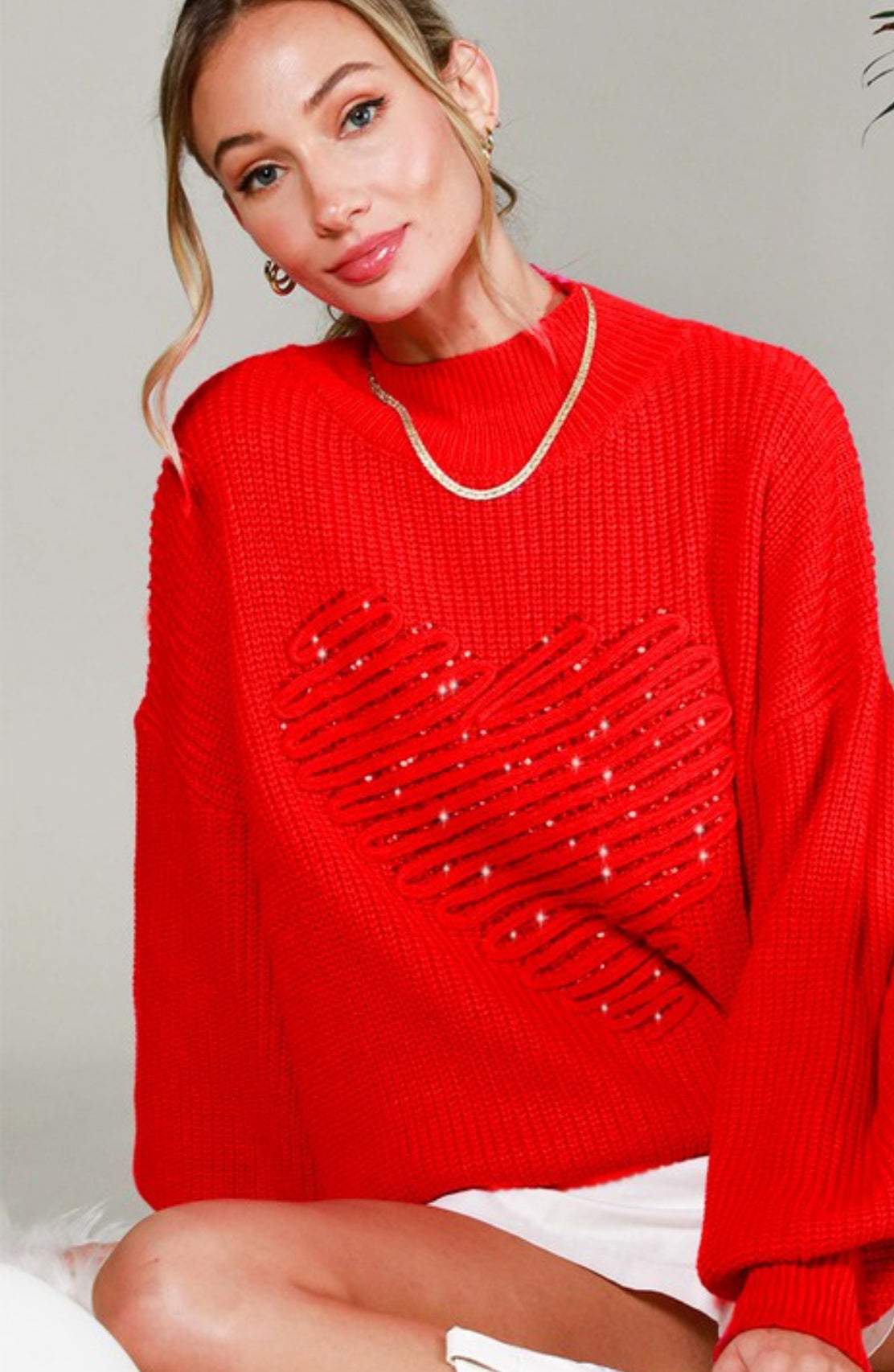 Sequin Detail Sweater