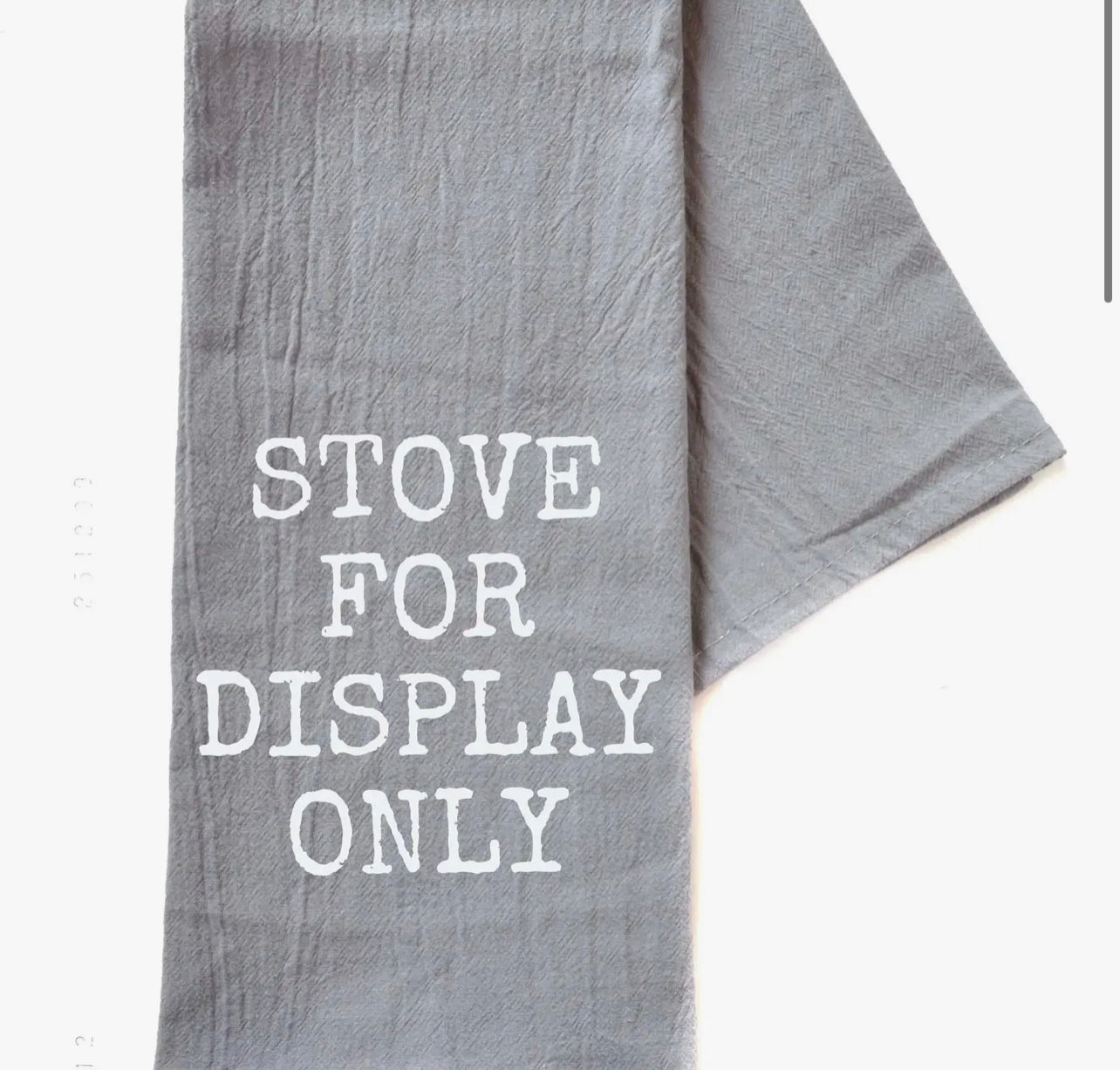 Stove for Display Only Hand Towel