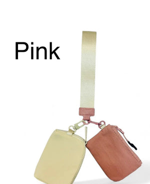 Dual Color Wristlet