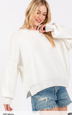 Ribbed Knit Sweater