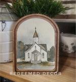 Large Arched Framed Art