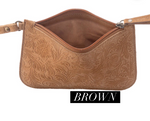 Heritage Scroll Clutch