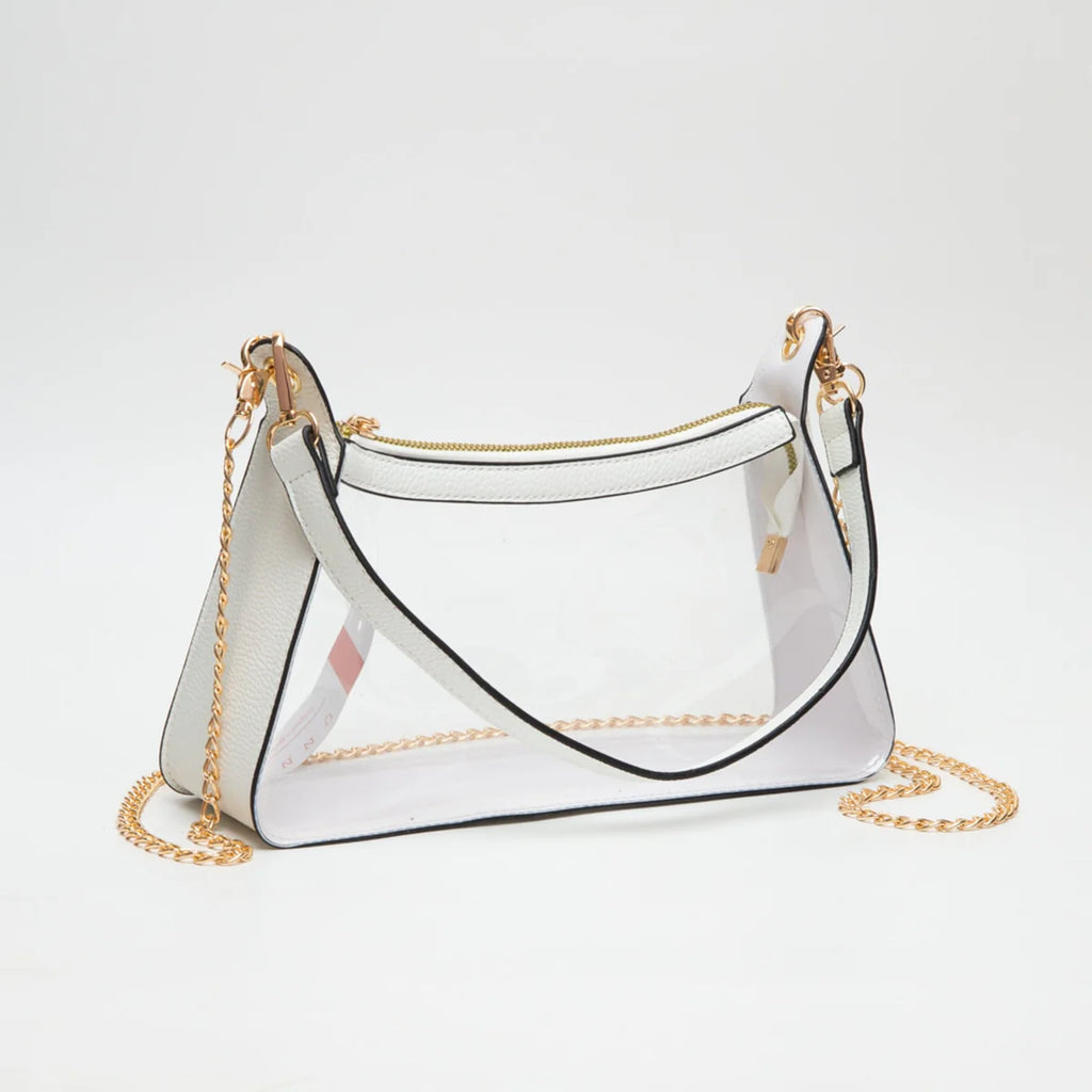 Satchel Bag with Chain