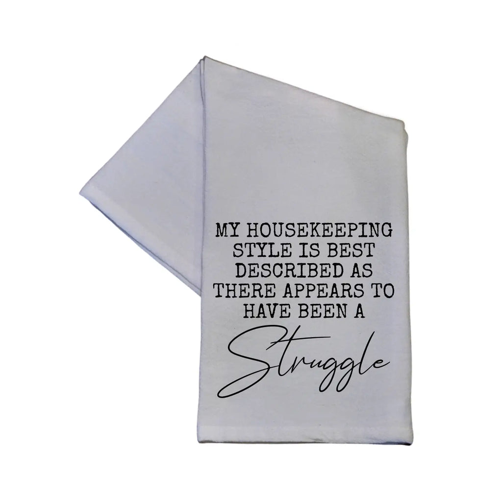 My Housekeeping Tea Towel