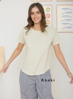 Round Neck Short Sleeve