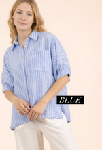 Half Puff Sleeve Top