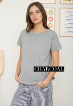 Round Neck Short Sleeve
