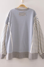 Mixed Stripe Pullover