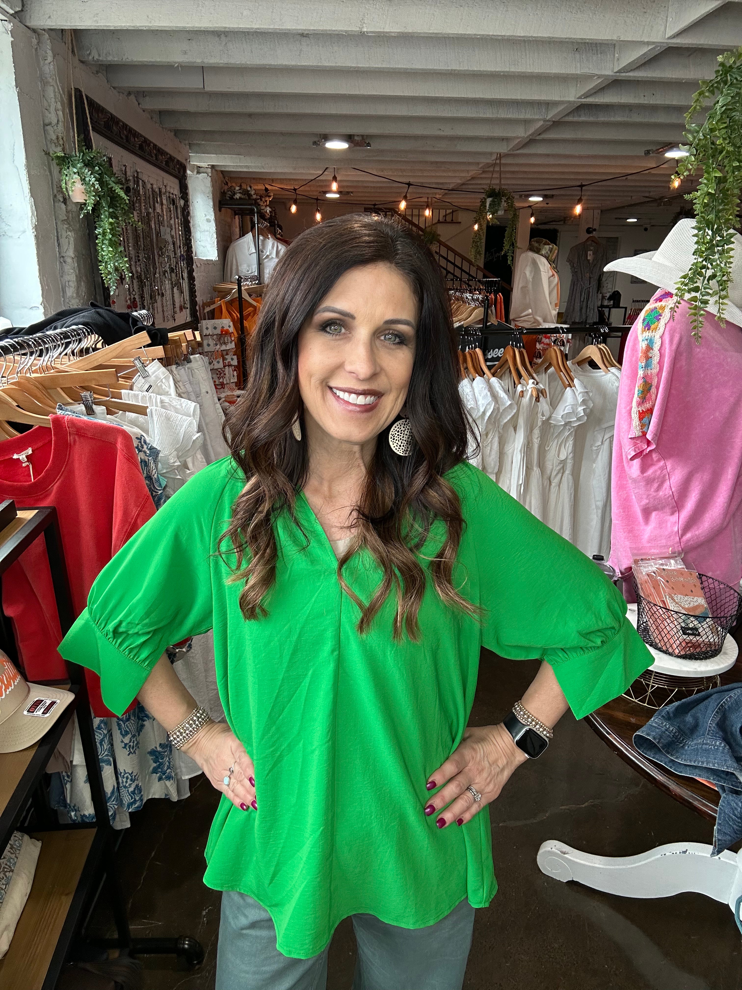 Raglan Sleeve Blouse