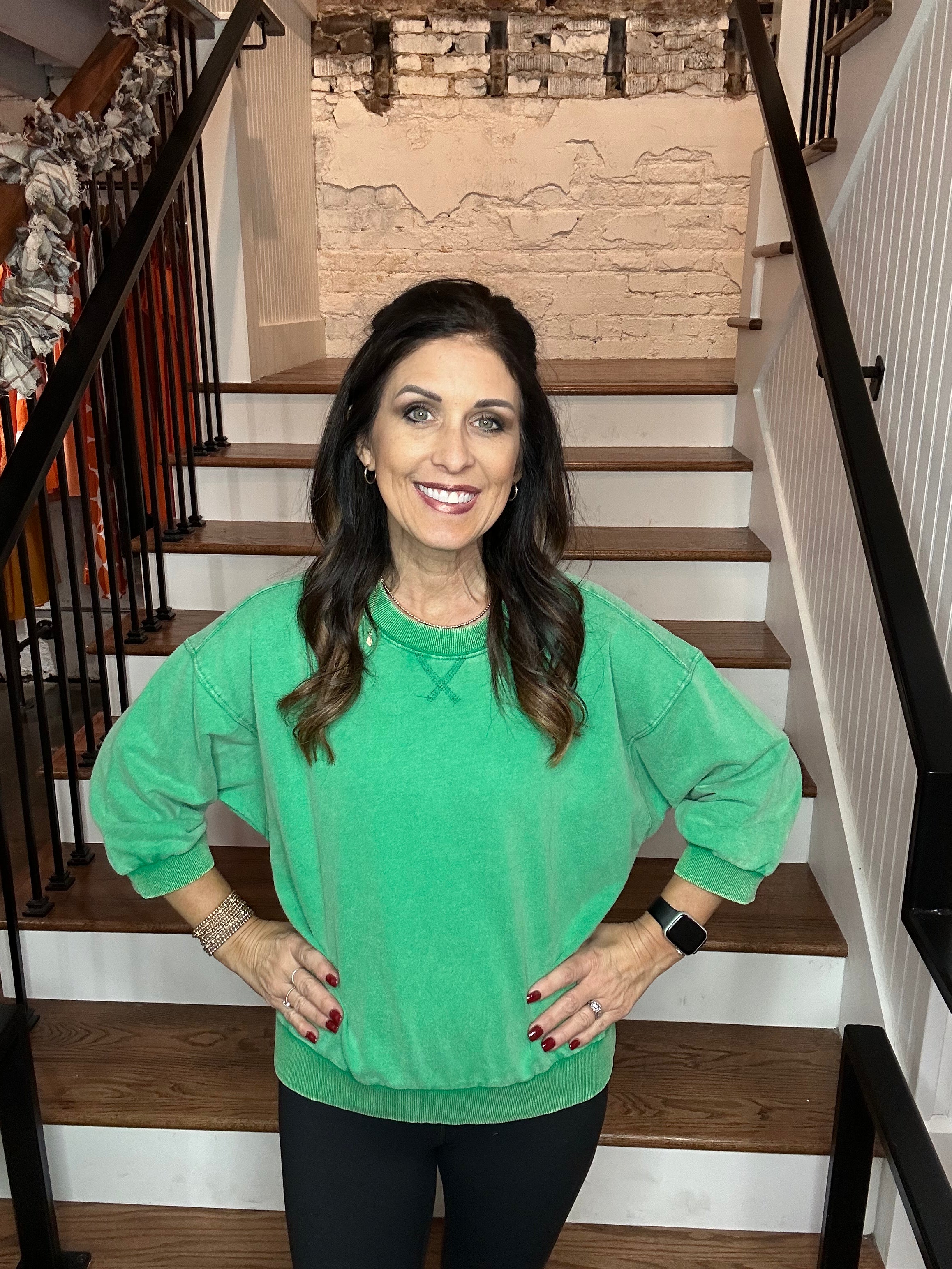 3/4 Dolman Sweatshirt