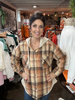 Oversized Flannel Jacket